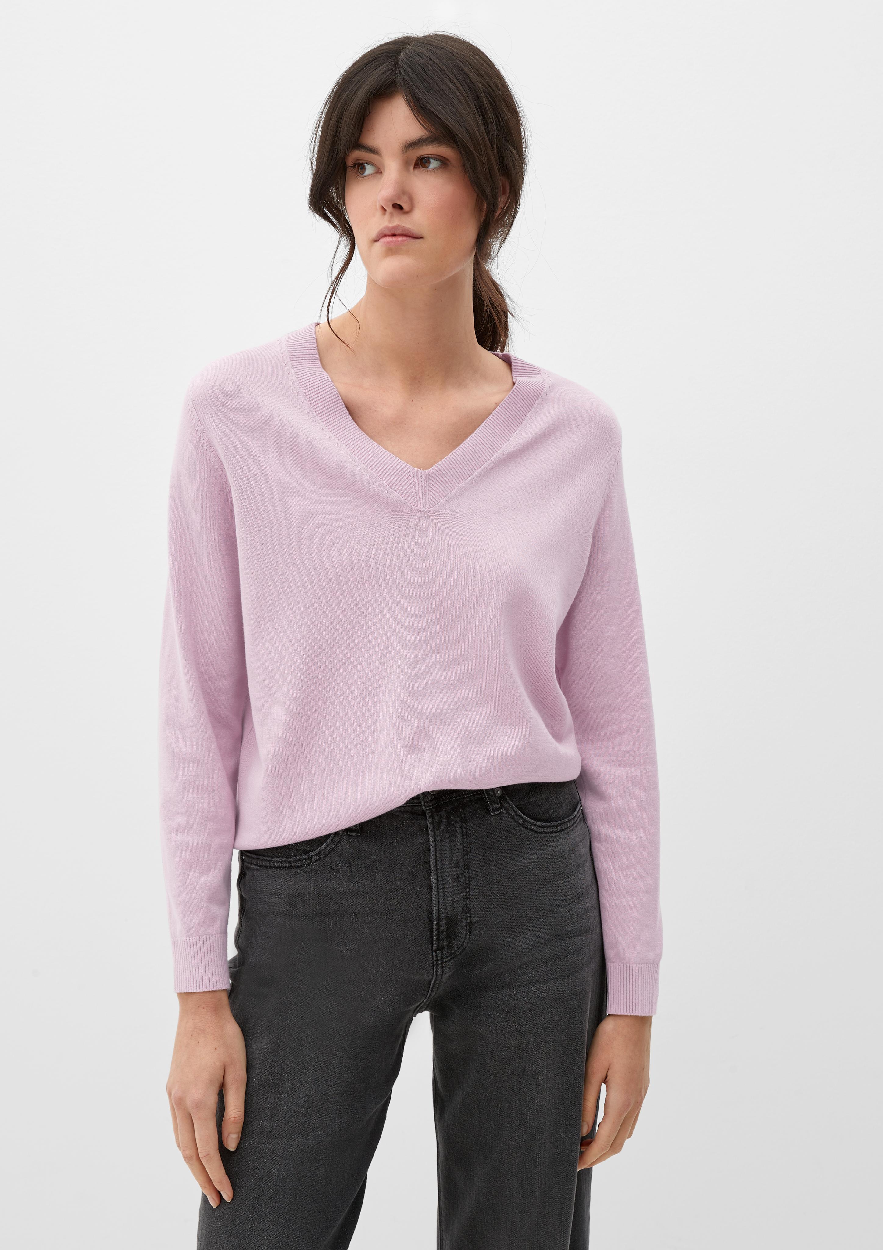 Strickpullover aus Viskose-Baumwoll-Mix  2125625-4082