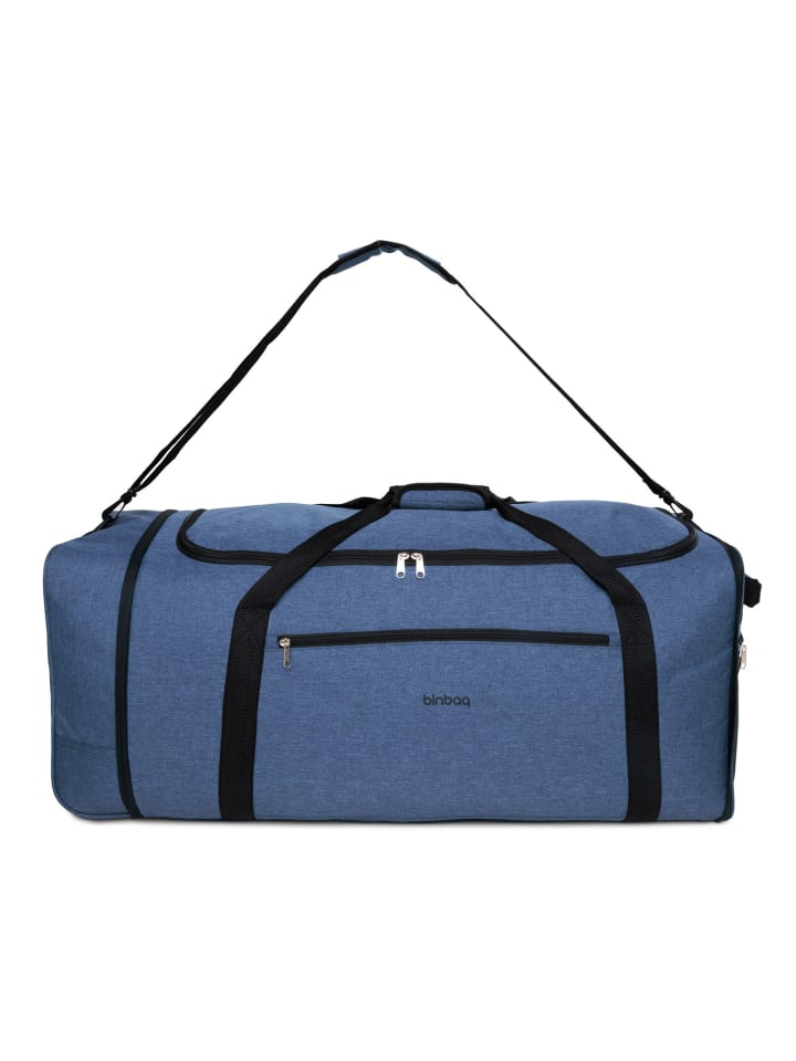 Hauptstadtkoffer blnbag M4 – leichte Reisetasche, faltbar, mit Rollen in Dunkelblau günstig kaufen onesize