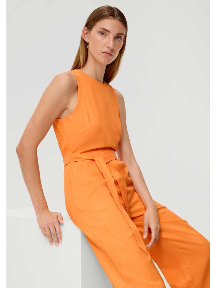 s.Oliver BLACK LABEL Overall 3/4 in Orange günstig kaufen 40