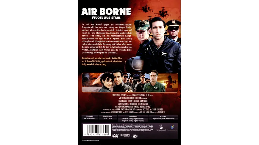 Air Borne (Fire Birds) - Flügel aus Stahl (digital remastered, mit Wendecover)