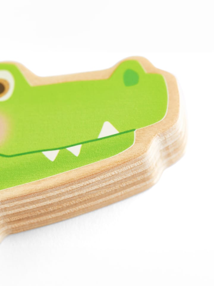 Haba Spielzeug-Musikinstrument Guiro Krokodil in mehrfarbig günstig kaufen onesize