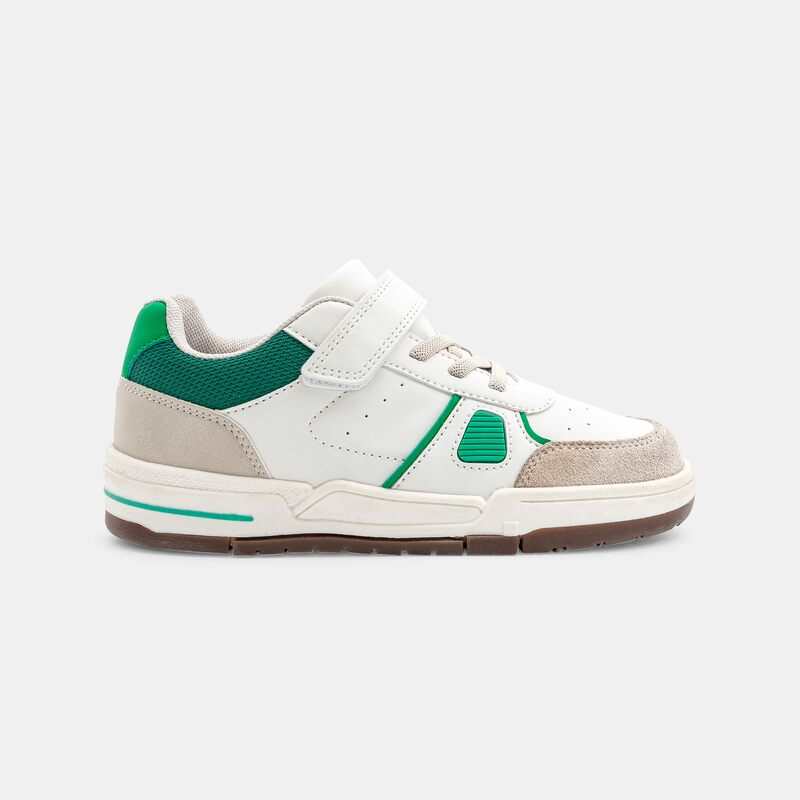 Baskets street basses blanches garçon