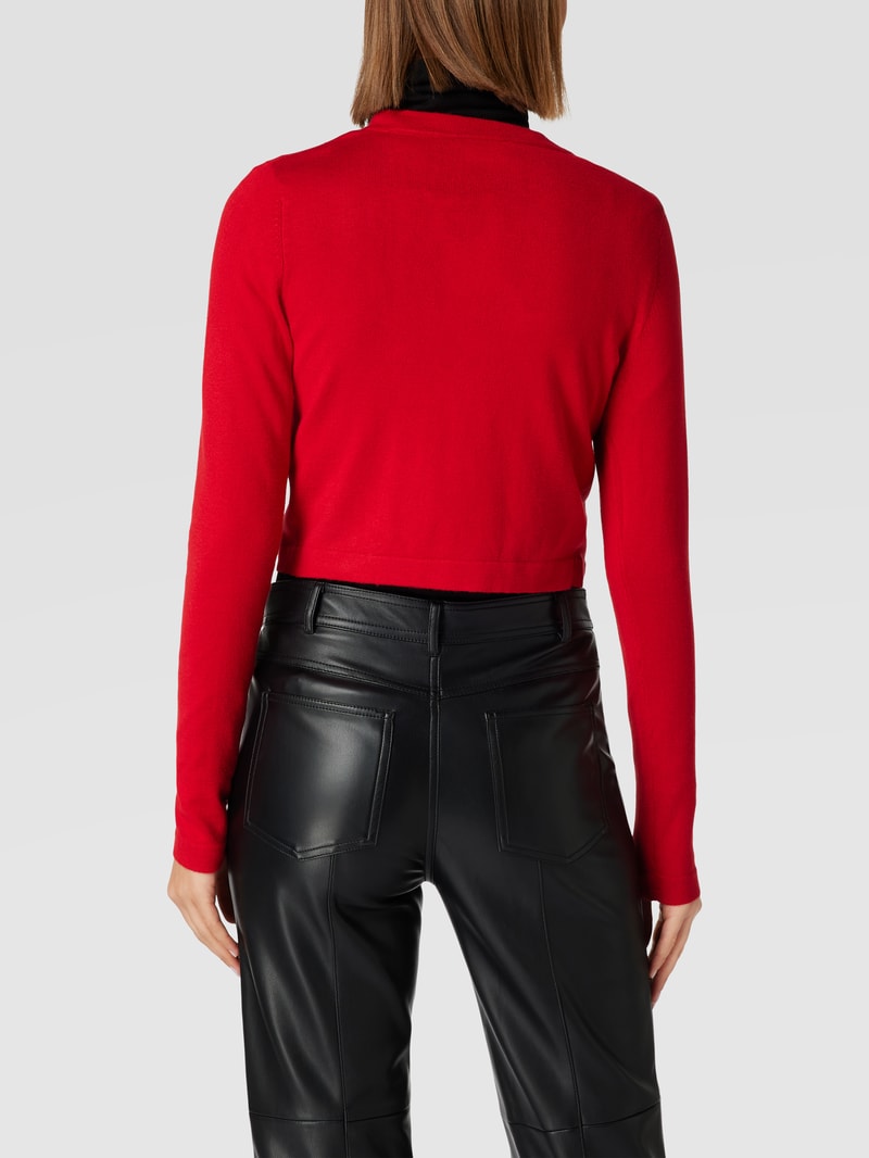 Bolero mit Schalkragen Modell 'ASTRID' in rot