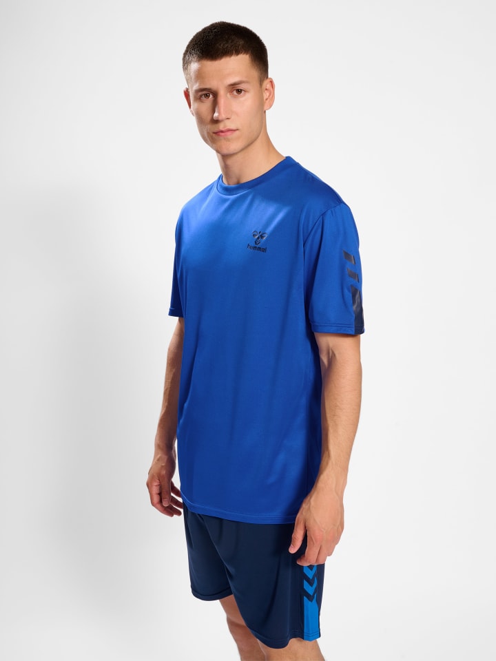 Hummel Hummel T-Shirt Hmlactive Multisport Herren in PRINCESS BLUE günstig kaufen M