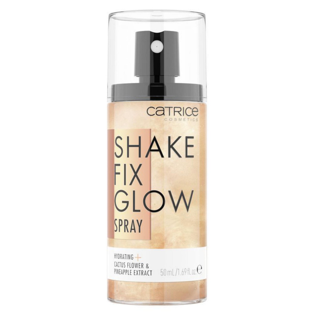catrice Shake Fix Glow Spray spray fixateur éclat Spray Visage
