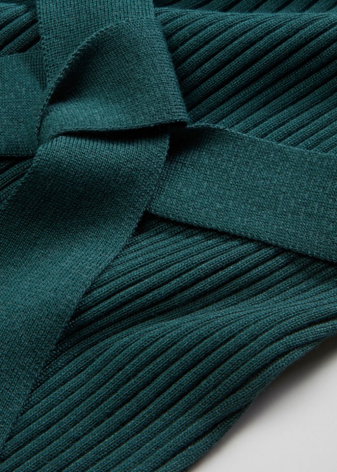 Ripp-Strickkleid
