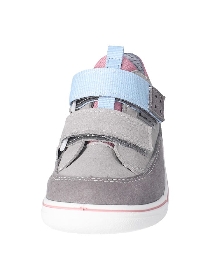 Ricosta Barfußschuhe in Grau/ Rosa/ Hellblau günstig kaufen