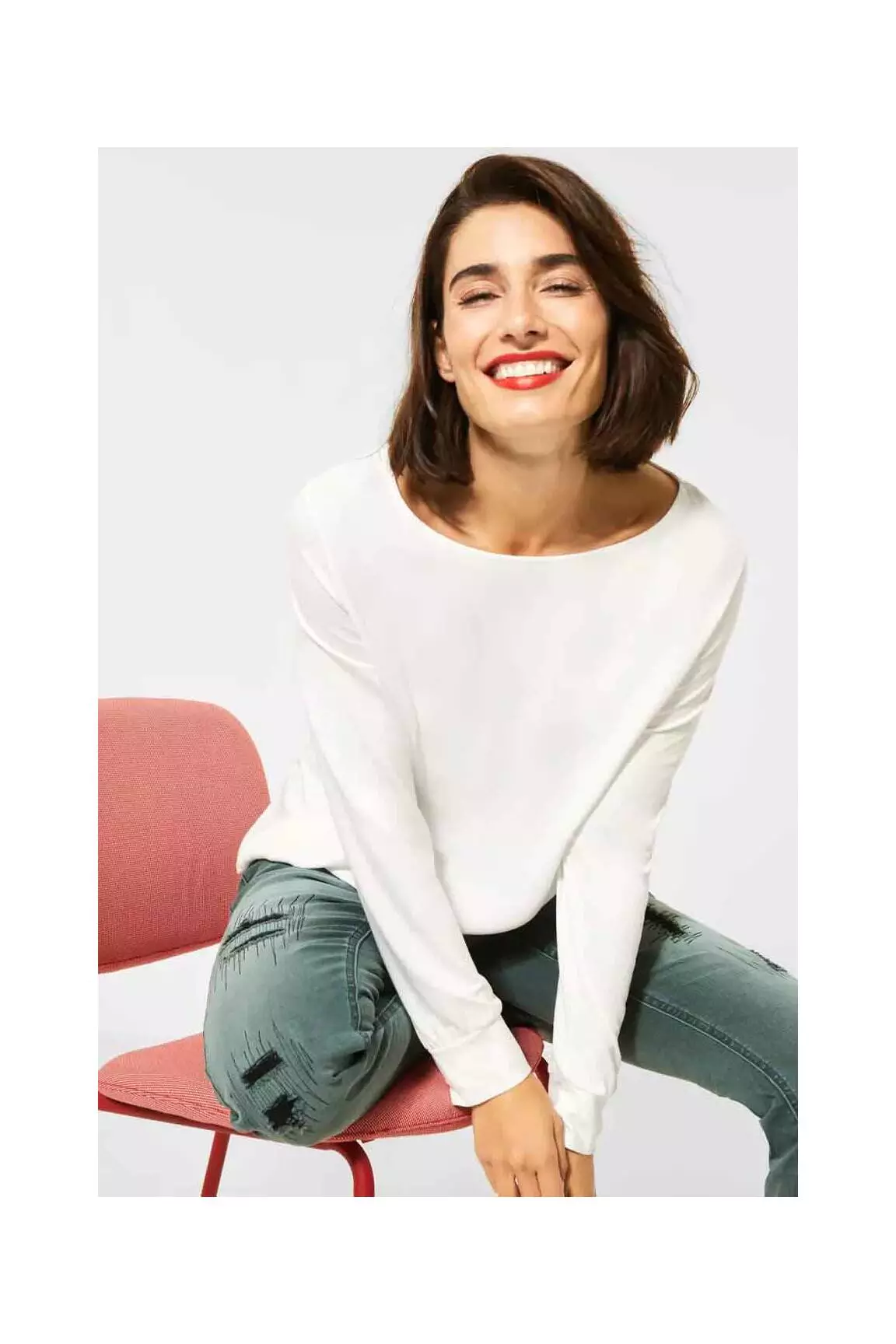 Street One Tshirts Femme couleur blanc