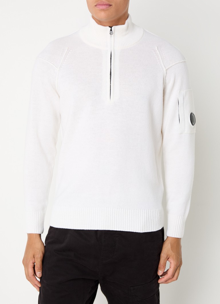 CP Company Fine-knit skipper sweater in wool blend