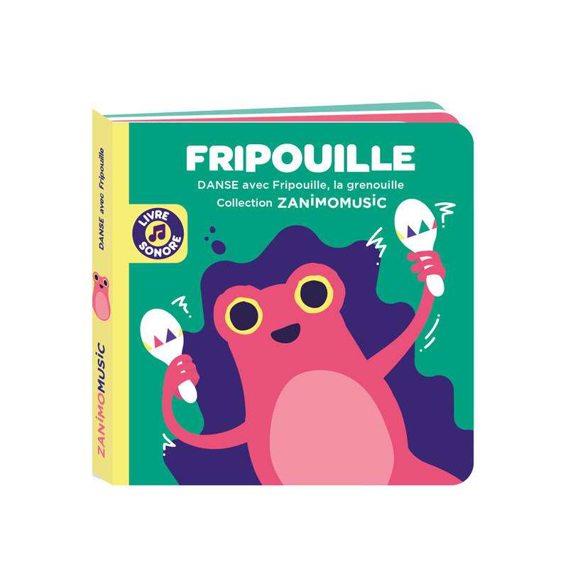 Livre Sonore Danse avec Fripouille la grenouille - Joyvox