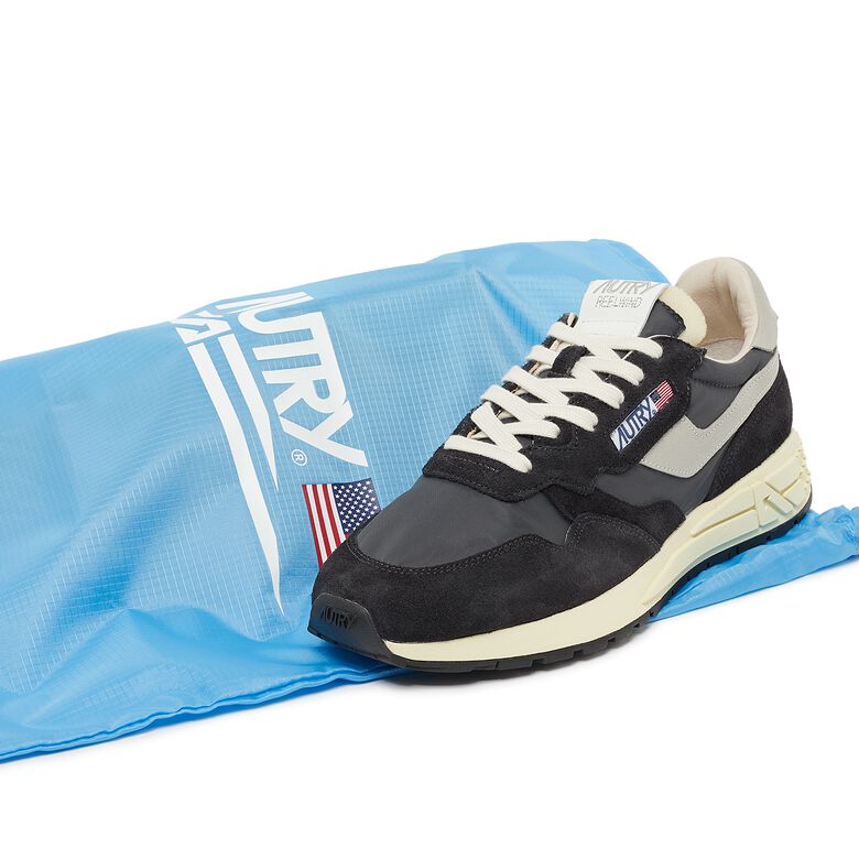 Autry Wmns Reelwind Low nylon/crack wht/black
