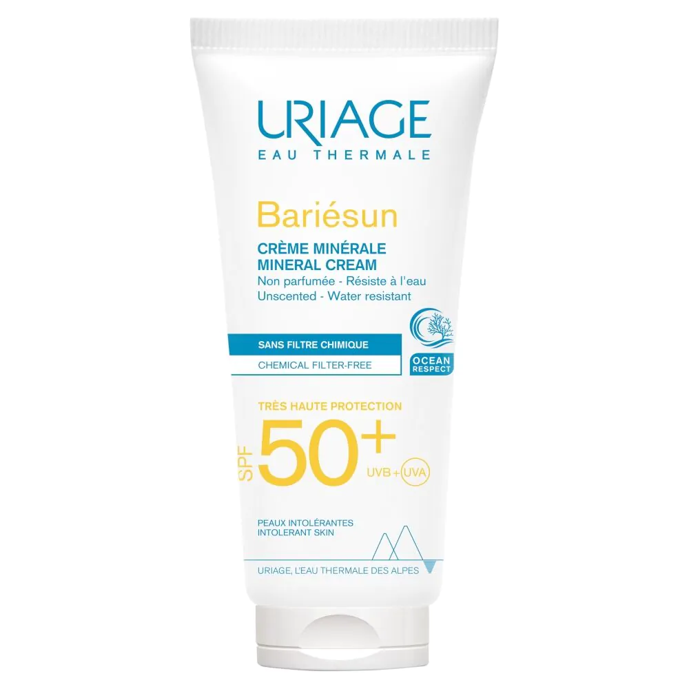 Uriage Bariesun Minerale Gezichts- en Lichaamscrème SPF50+
