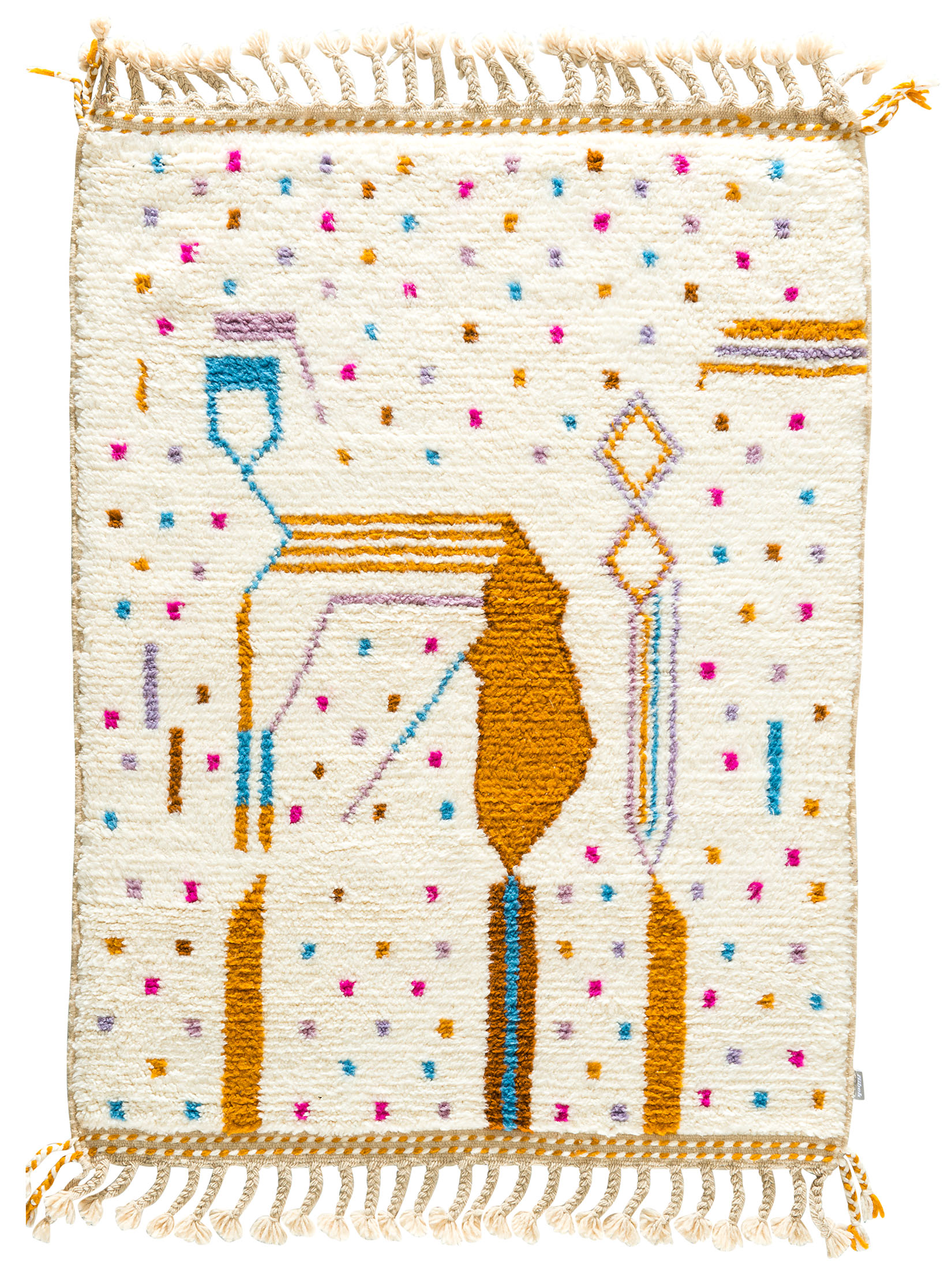 Azilal ca. 102 x 150 cm, Unikat / Einzelstück