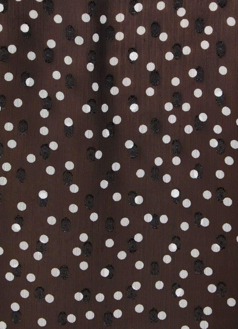Camicetta semitrasparente a pois di Delores di Fifth House