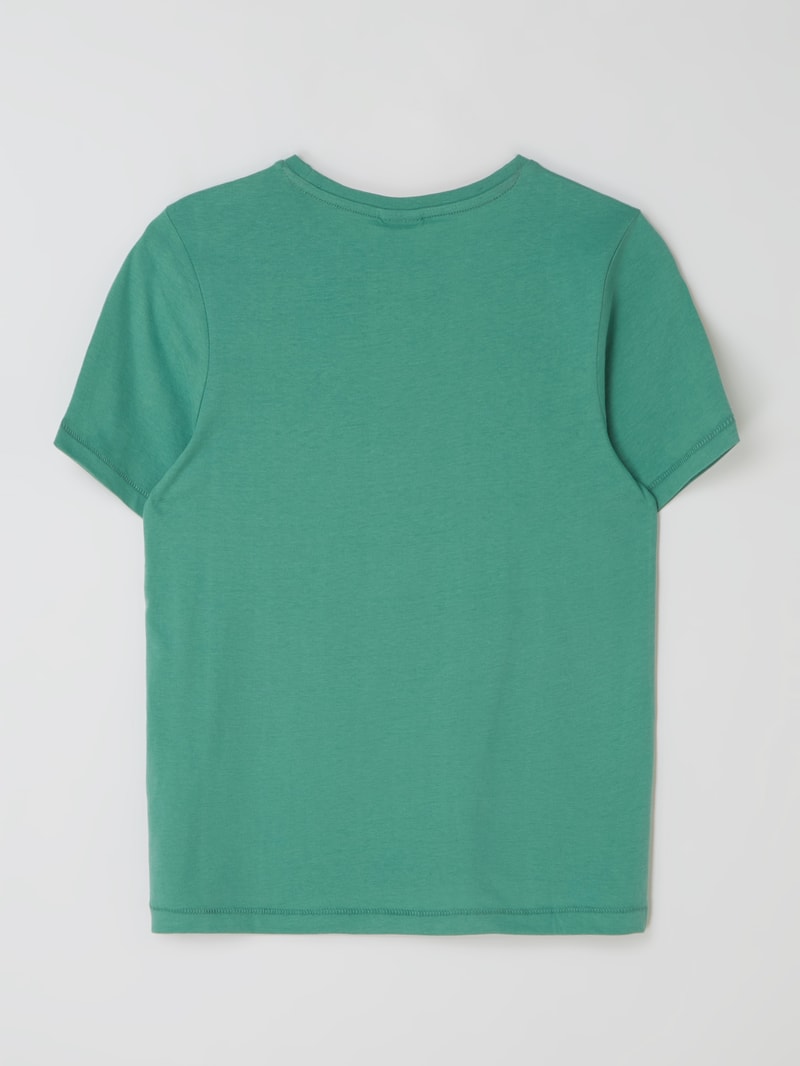 T-Shirt aus Baumwolle in hellgrün