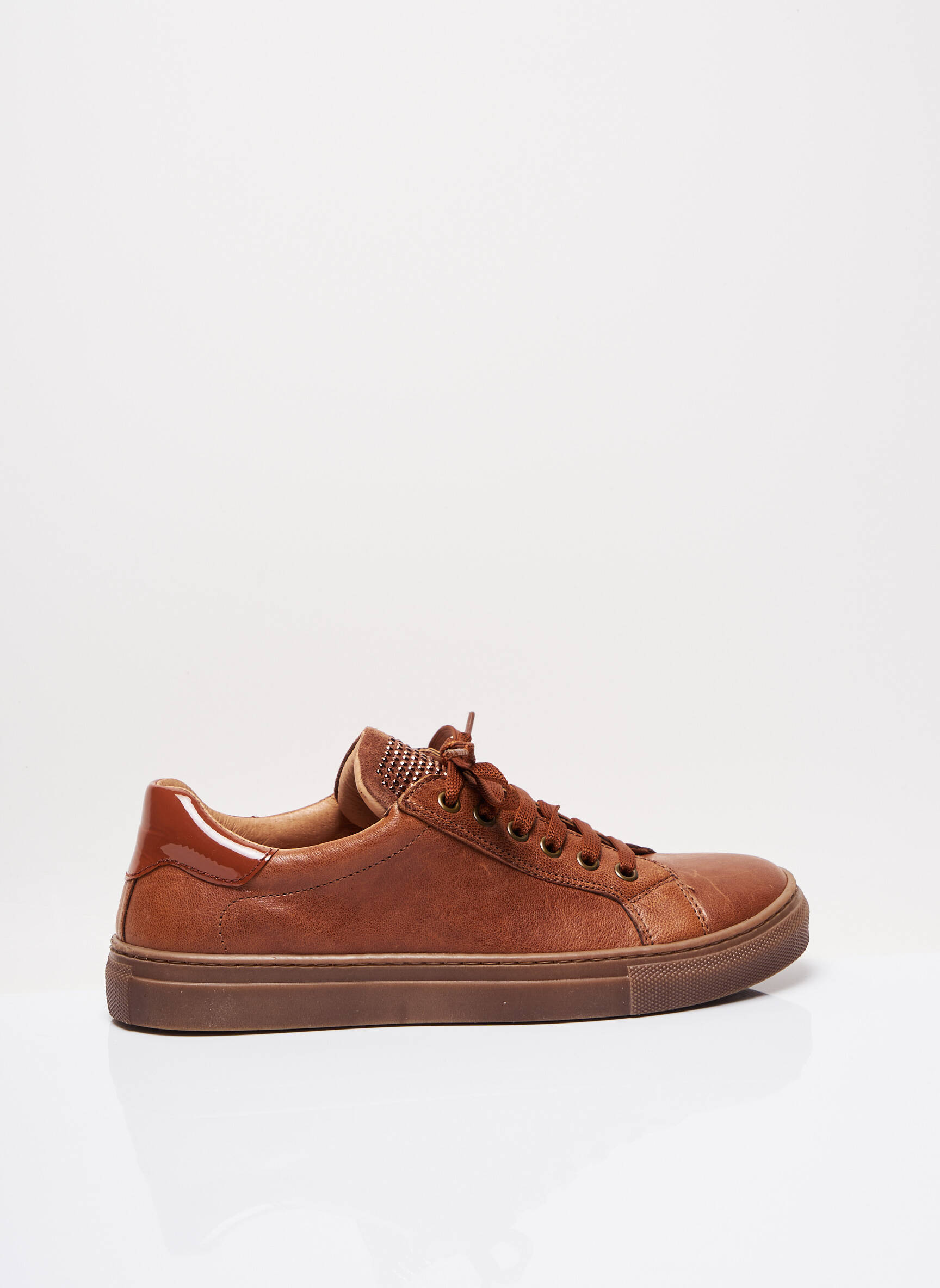 Fr Baskets Femme couleur marron