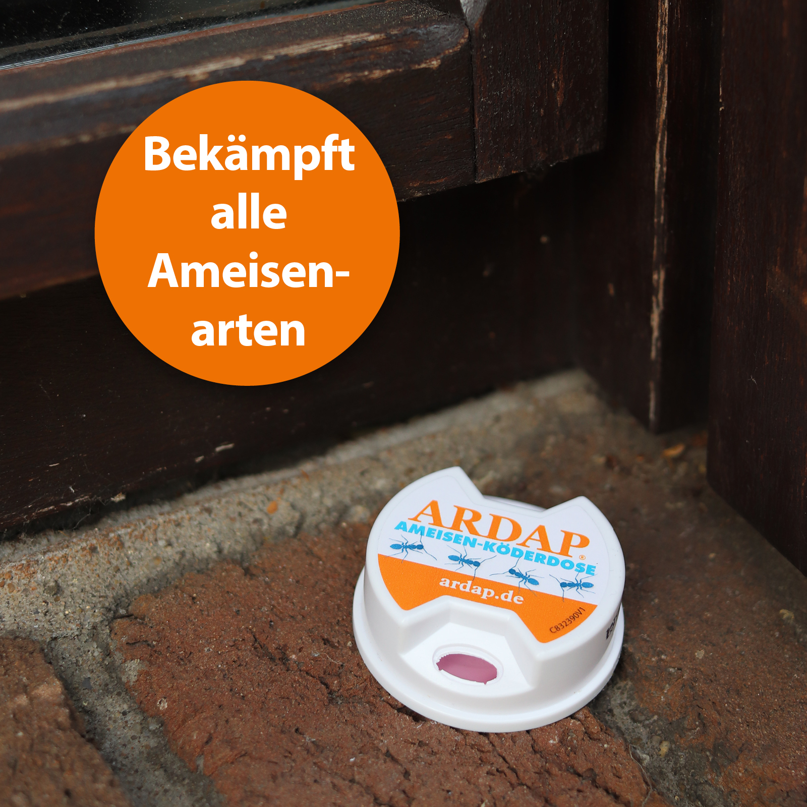 Ardap Zubehör Ardap Ameisen Köderdose 3er Pack