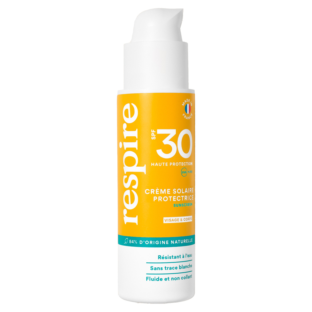 Respire Crème Solaire Protectrice SPF 30 PROTECTION SOLAIRE