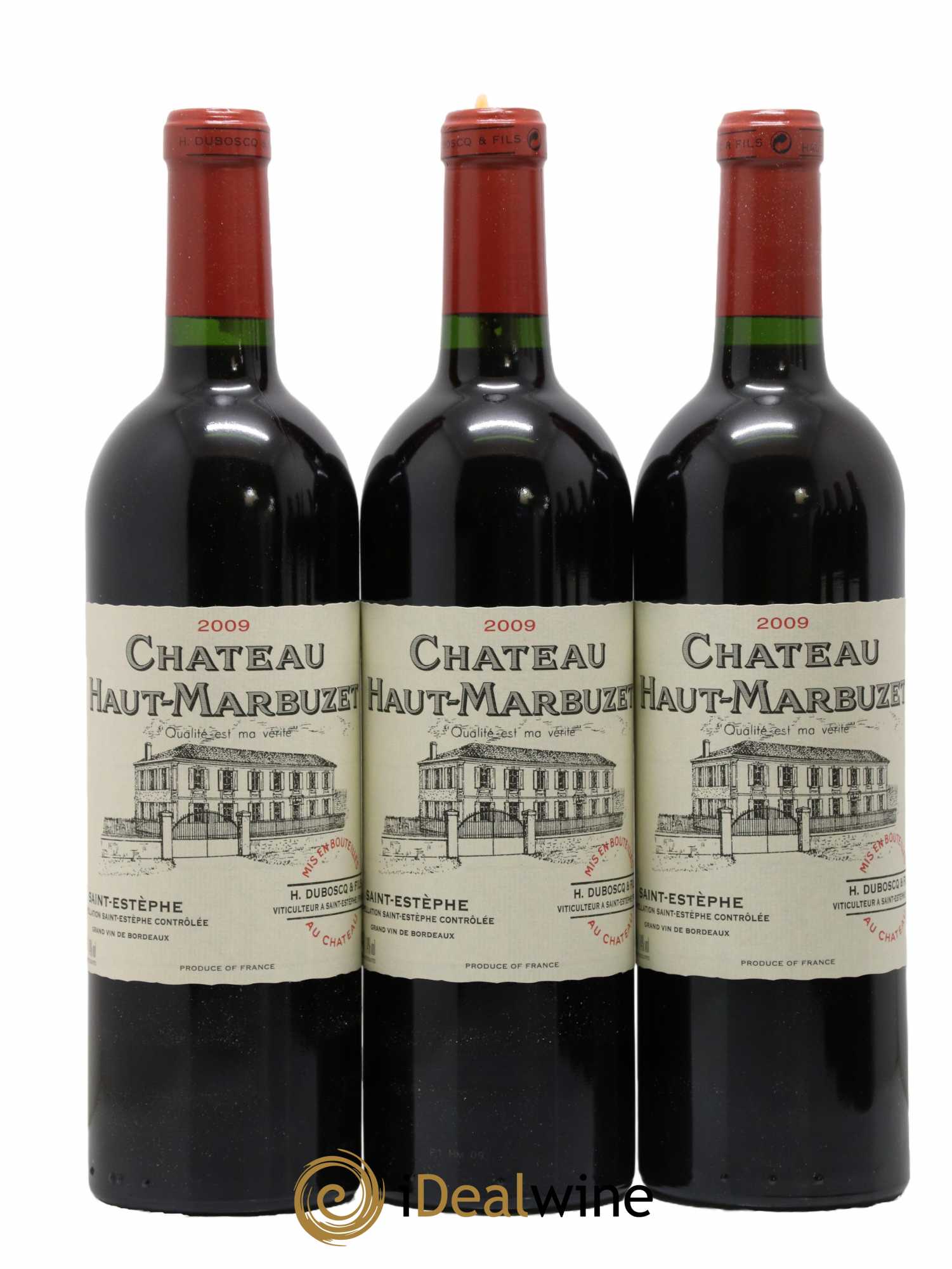Château Haut Marbuzet  2009 - Lot de 6 Bouteilles
