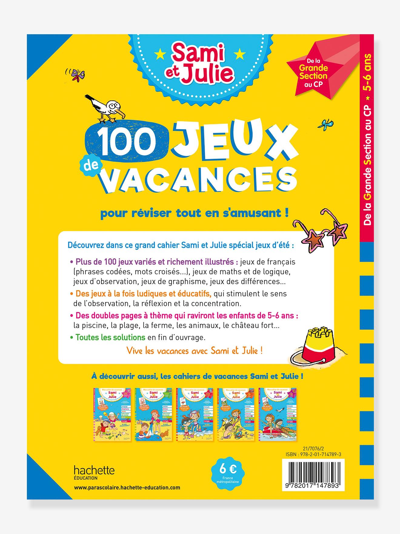 Livre éducatif Sami et Julie