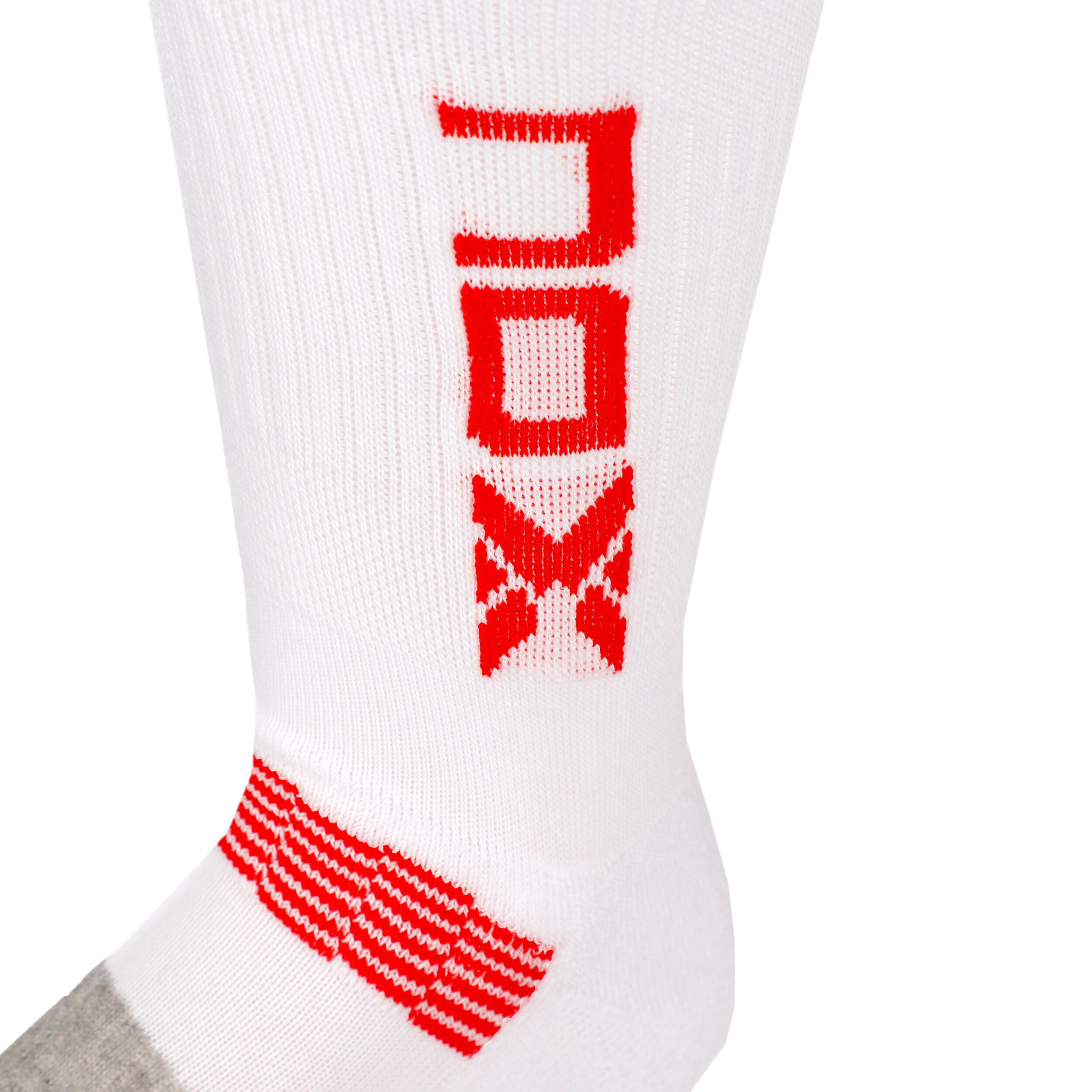 Sportsocken Herren - Weiß, Rot