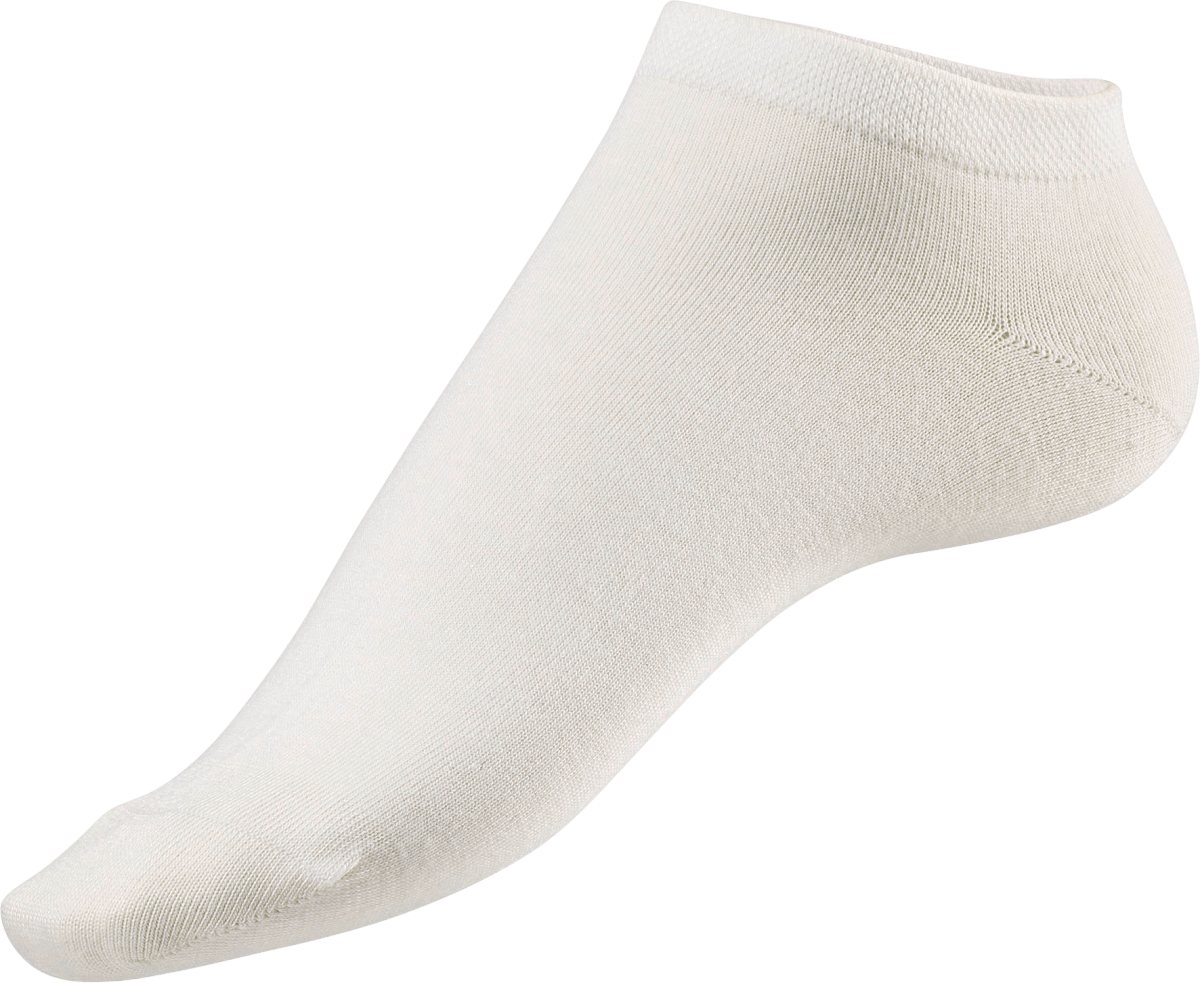 Sneaker Socken mit Bambus-Viskose weiß Gr. 39-42, 1 St