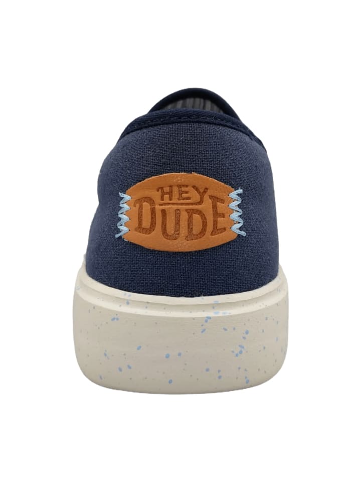 Hey Dude Sportliche Slipper in Blau günstig kaufen