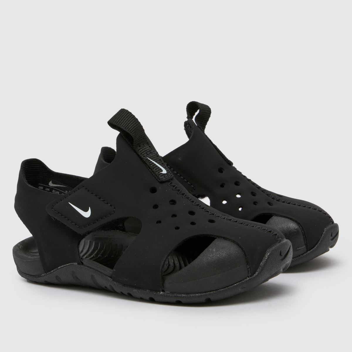 Nike svarta Sunray Protect 2 sandaler för småbarn