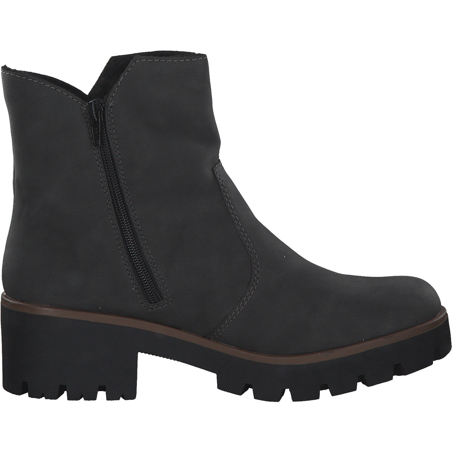 Rieker 79261, Winterstiefeletten, Damen, anthrazit