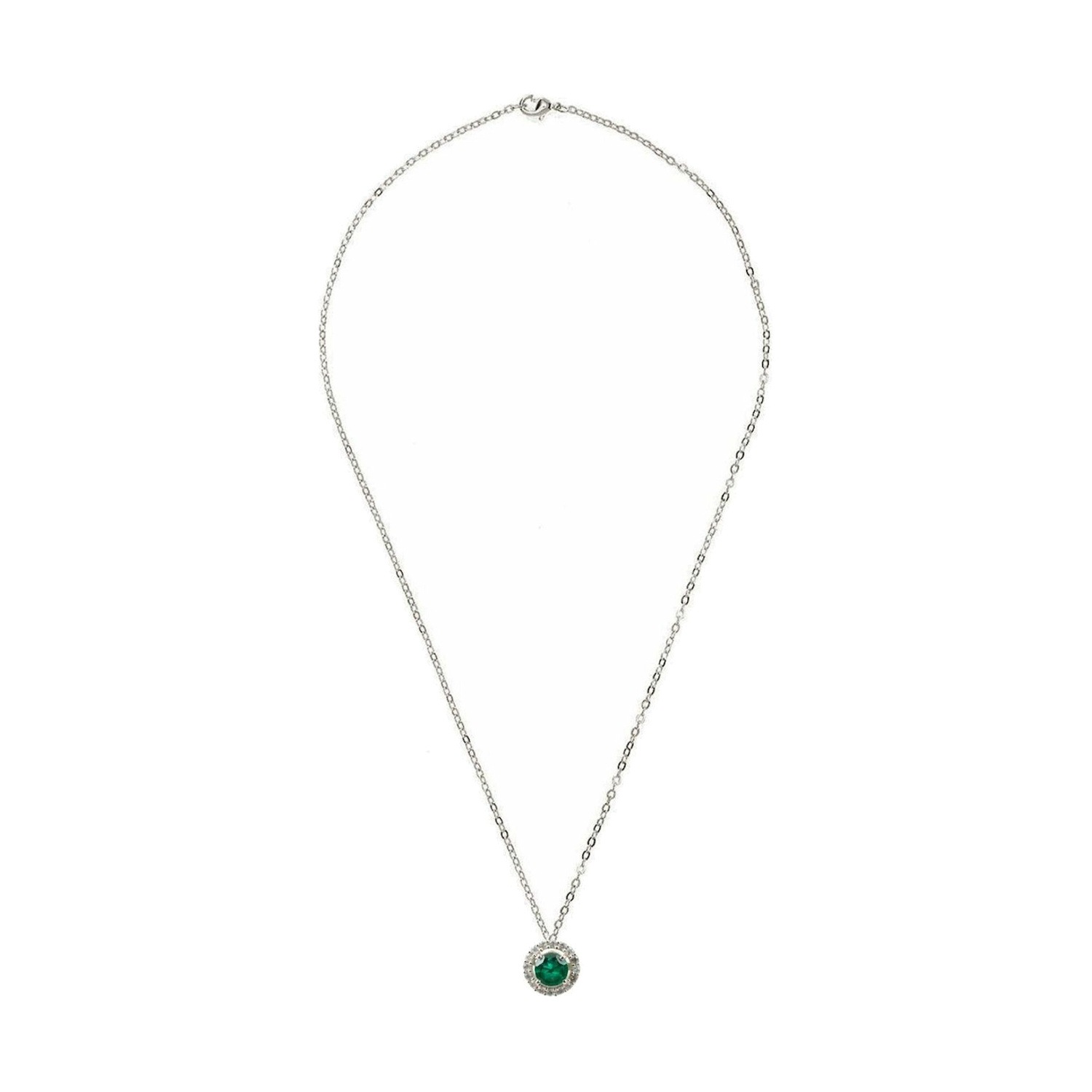Kette mit Anhänger 'Turmalin Quarz'