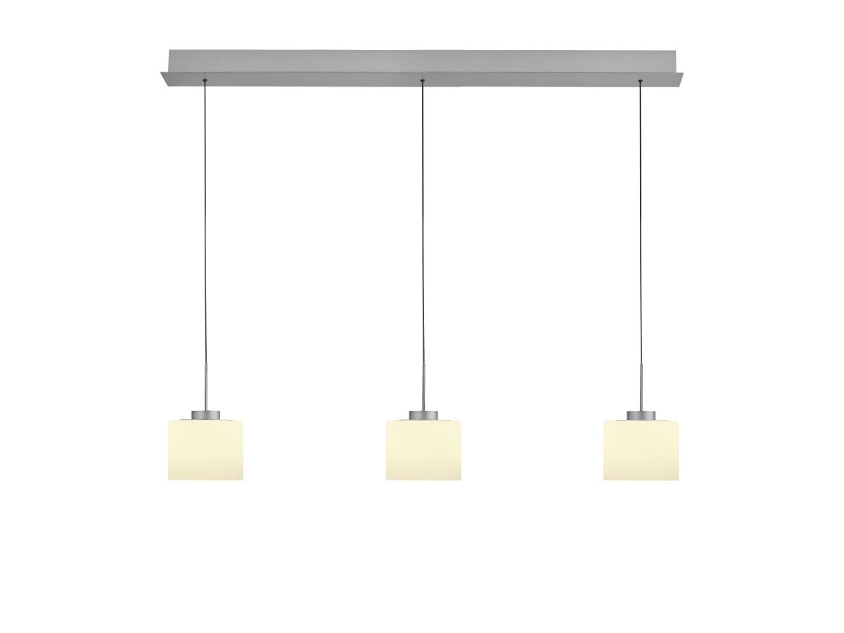 HELL 3-flg LED Pendelleuchte Abby