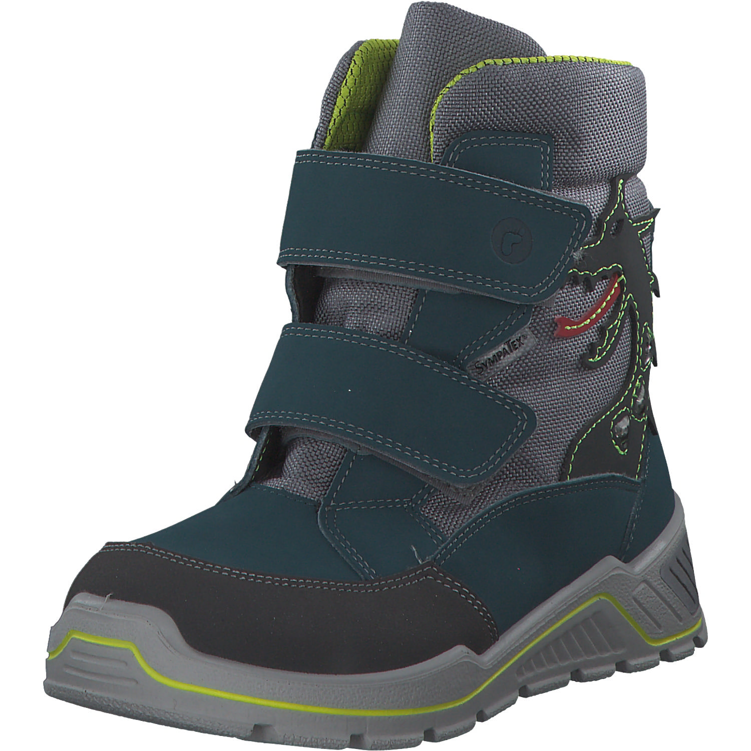 Ricosta Grisu 5300302, Winterstiefel, Kinder, grau blau