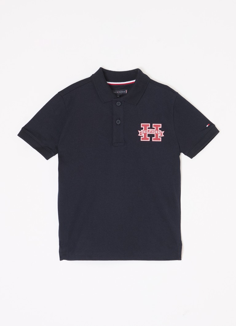 Tommy Hilfiger polo majica s printom logotipa