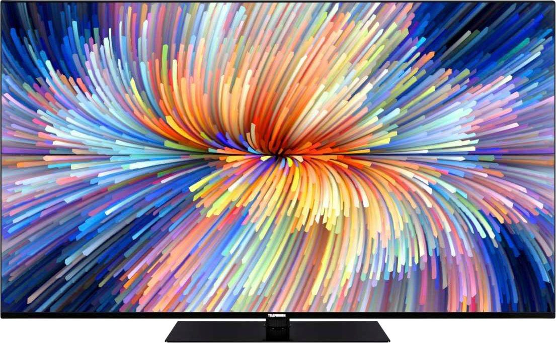 Telefunken D65V950M2CWH LED-Fernseher (164 cm/65 Zoll, 4K Ultra HD, Smart-TV, Dolby Atmos,USB-Recording,Google Assistent,Android-TV)