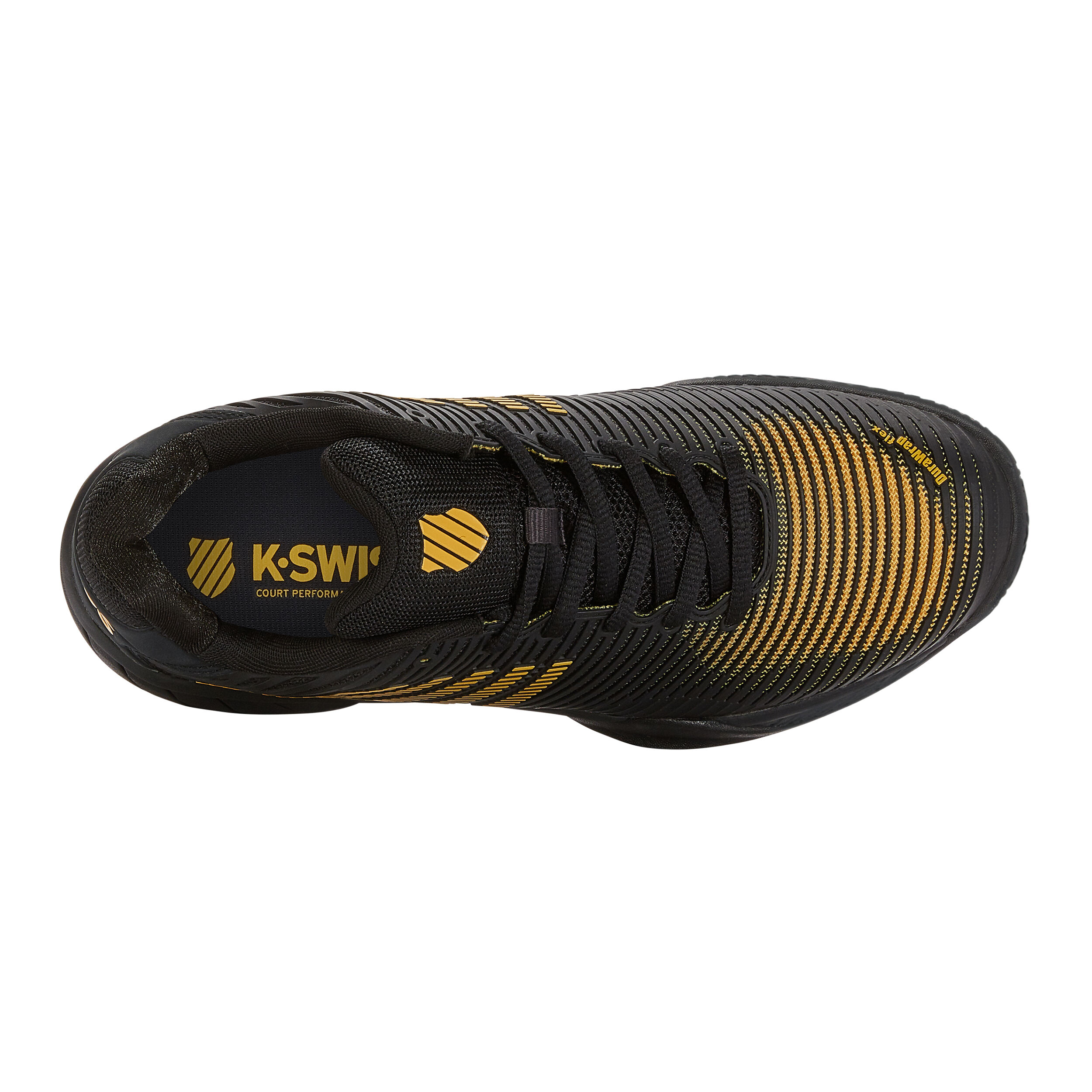 Hypercourt Express 2 Sandplatzschuh Herren - Schwarz, Orange