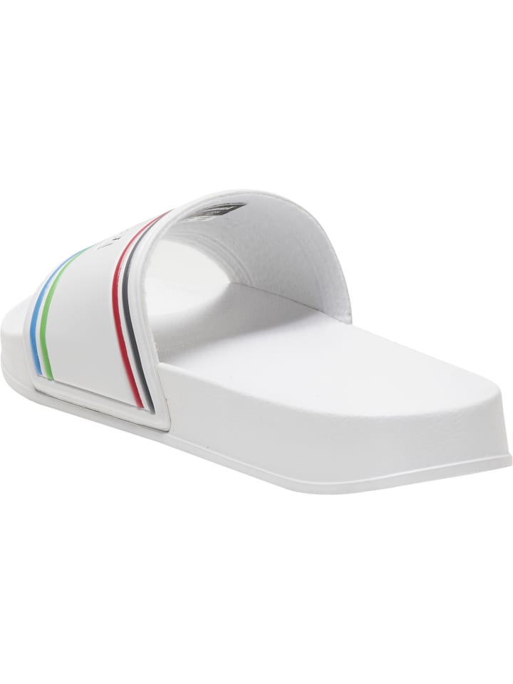 Hummel Hummel Badelatschen Pool Slide Erwachsene in WHITE/MULTICOLOR günstig kaufen 41