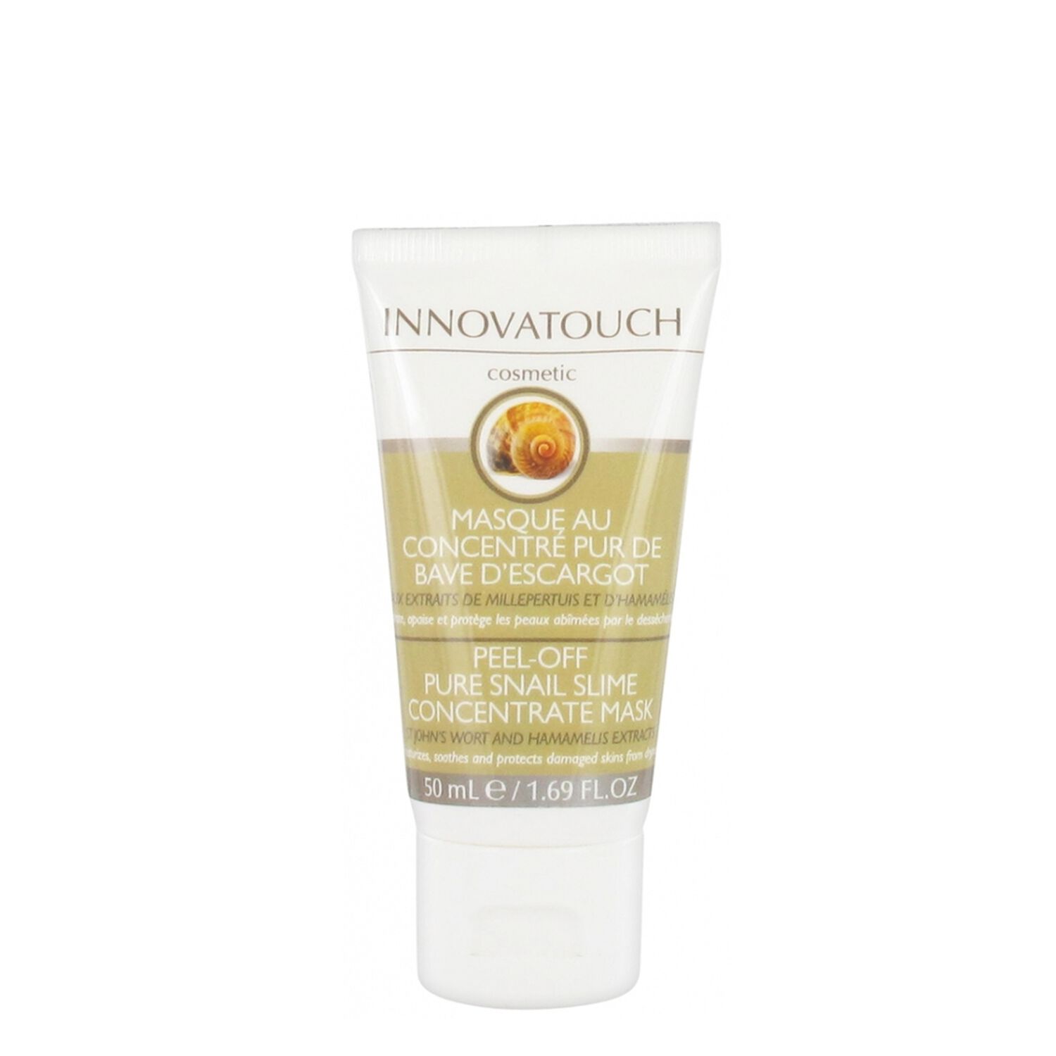 Innovatouch Masque au Concentré de Bave d'Escargot Hydrate, Apaise, Protège les Peaux Abimées