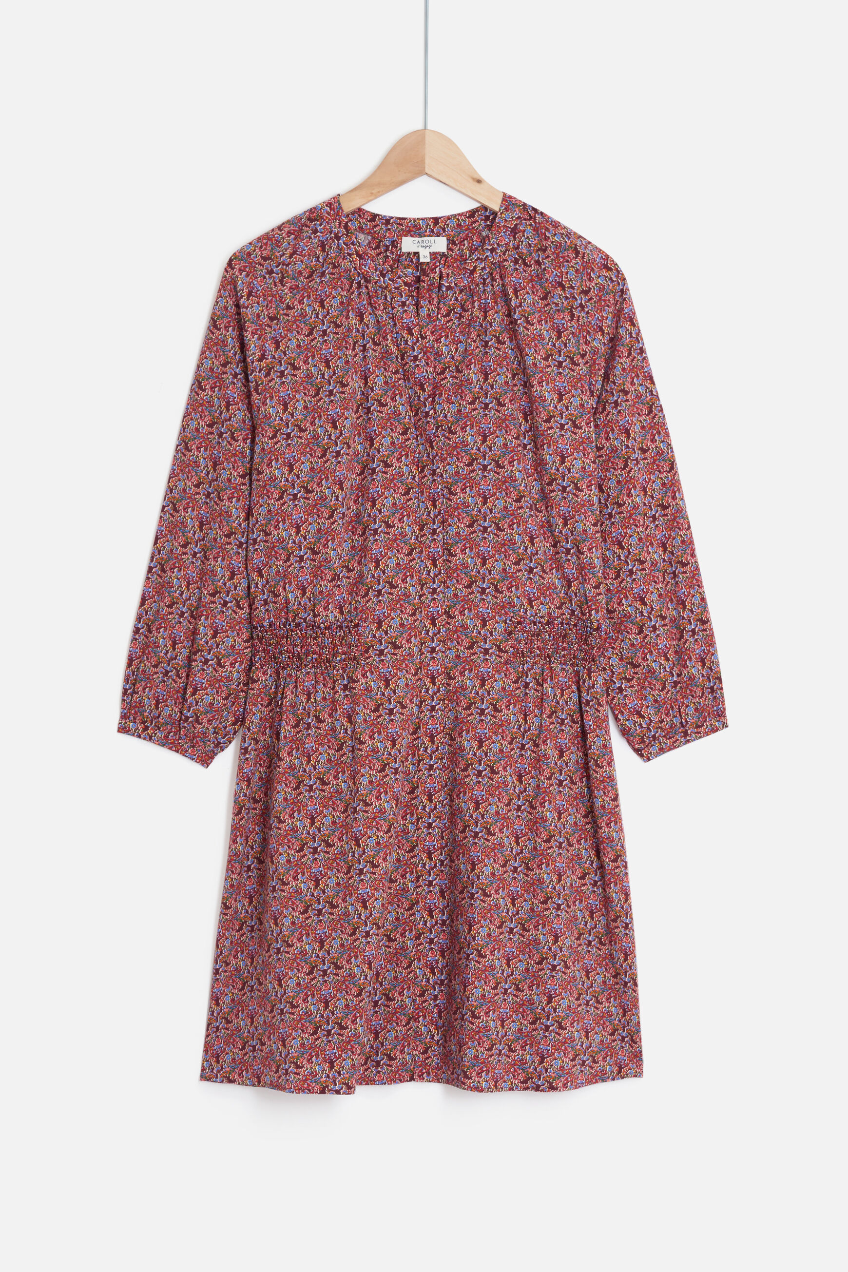 robe constance rose framboise femme