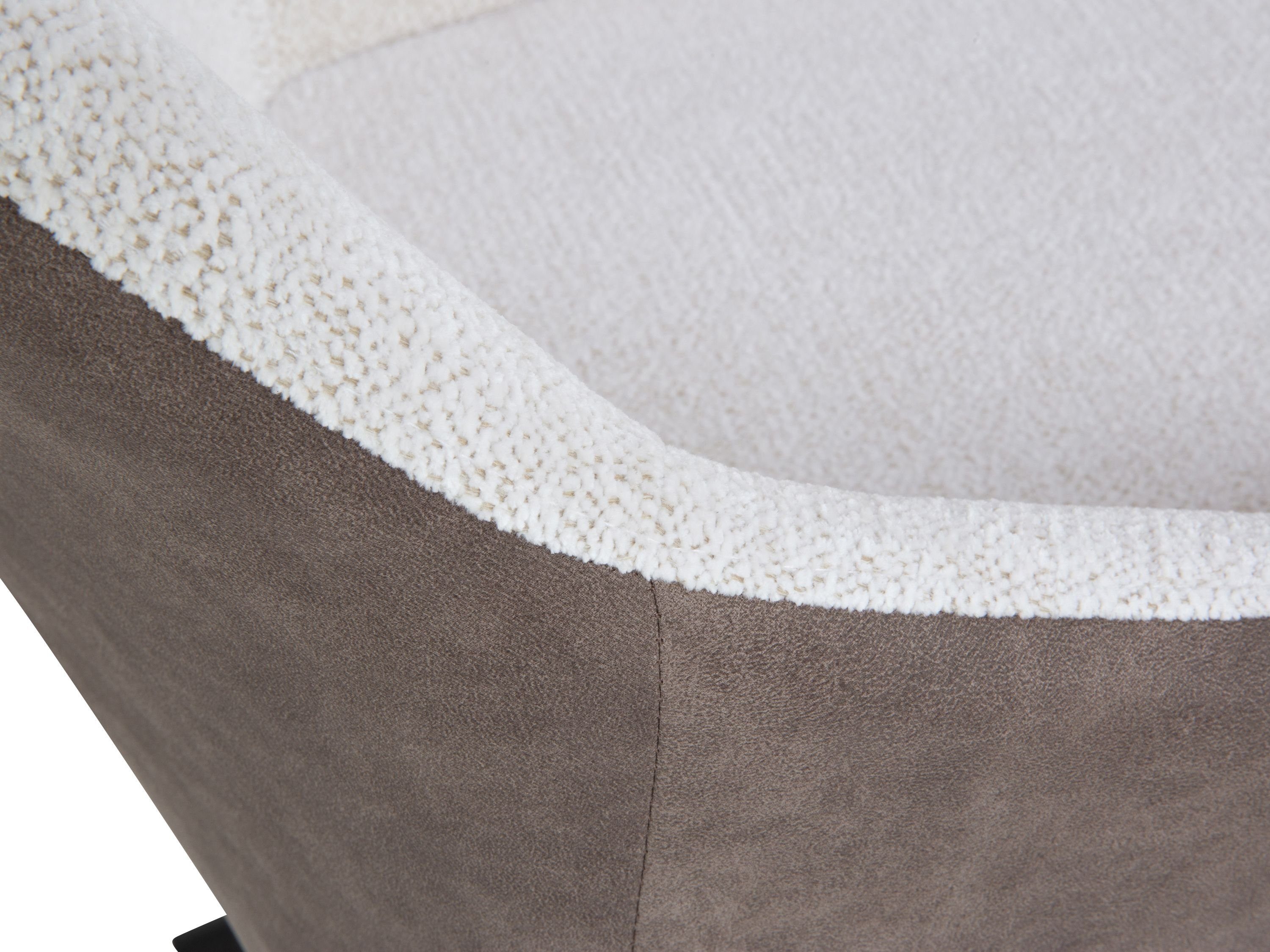 SANSIBAR Living Polsterstuhl Polsterstuhl, Polsterstuhl SANSIBAR PELLWORM (BHT 60x88x60 cm) BHT 60x88x60 cm braun