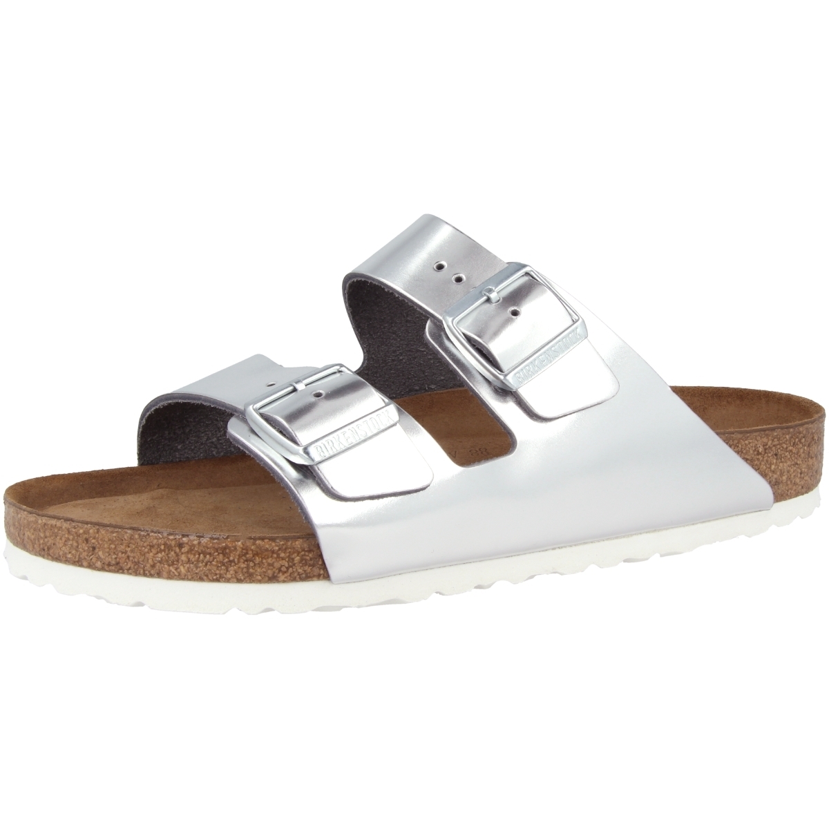 Birkenstock Arizona Sandale silber