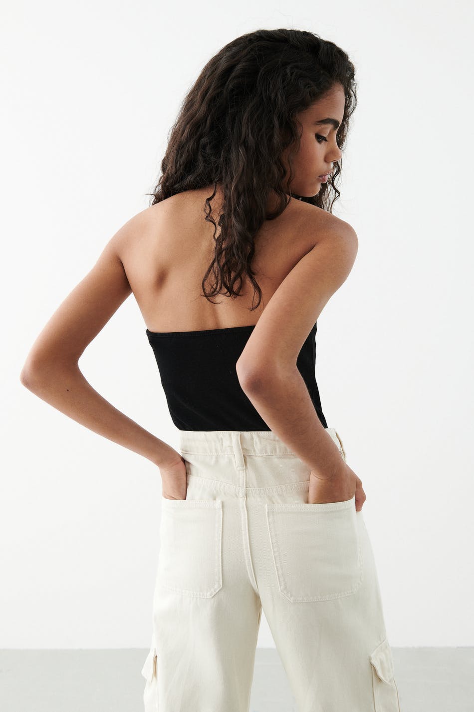Y halterneck top