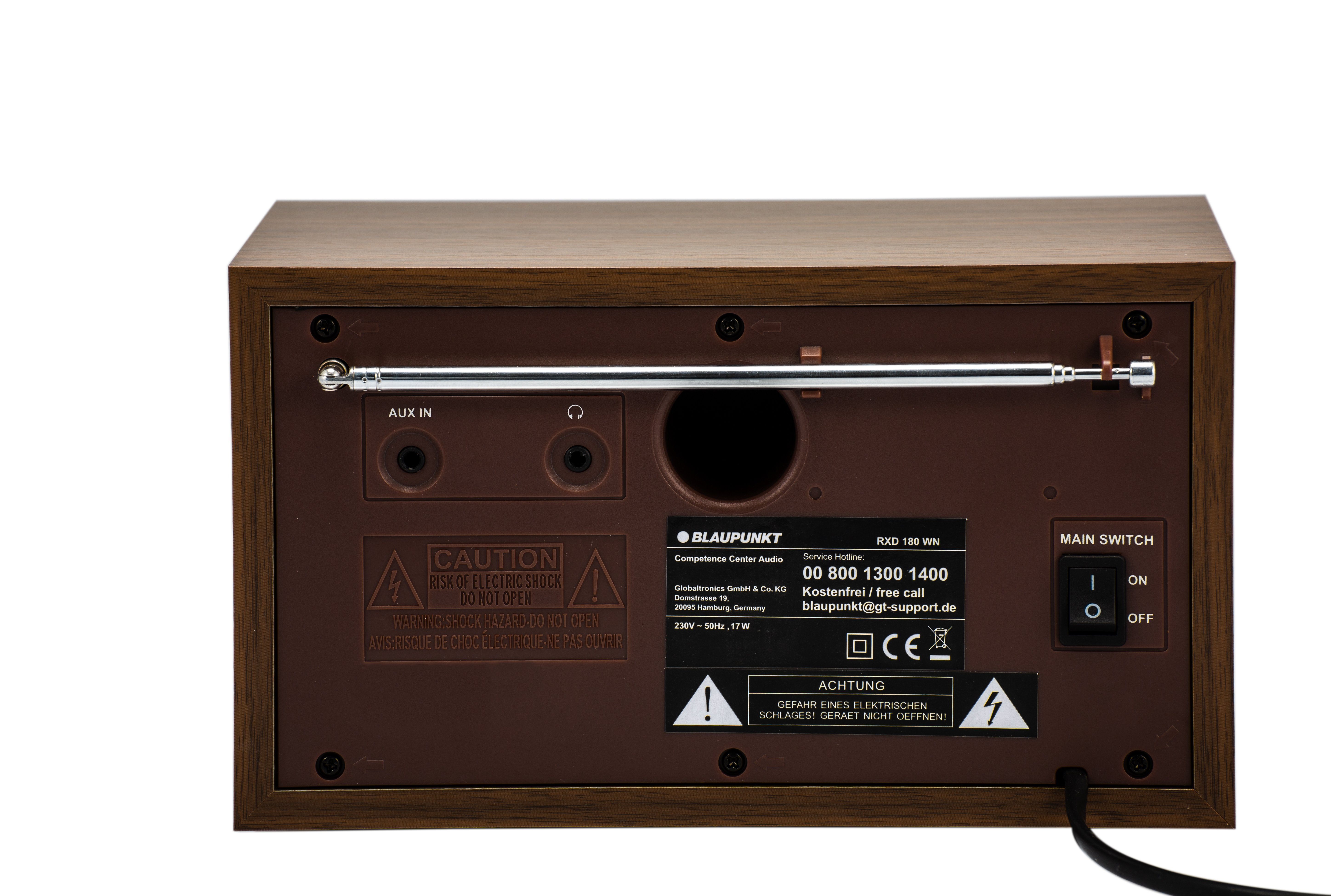 Blaupunkt Nostalgie Radio RXD 180 Digitalradio (DAB) (Digitalradio (DAB), FM-Tuner, 5,00 W)