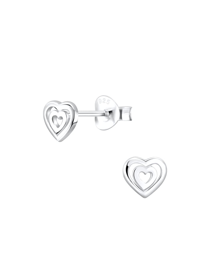 Alexander York Ohrstecker HERZ in 925 Sterling Silber günstig kaufen onesize