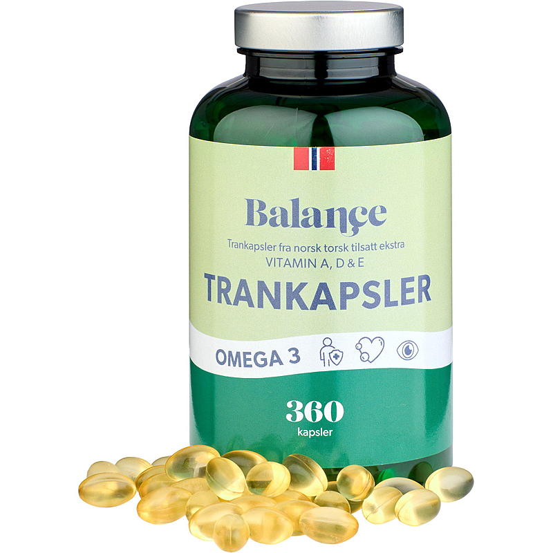 Balance Trankapsler 360 stk Trio balance