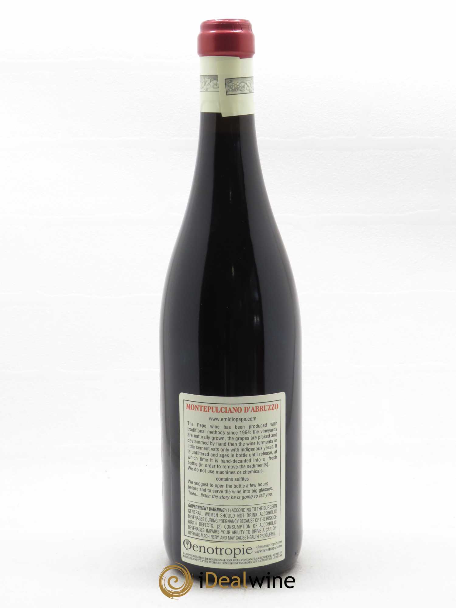 Montepulciano d'Abruzzo DOC Vieilles vignes Emidio Pepe  2003 - Lot de 1 Bouteille