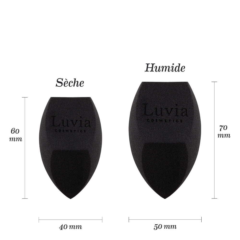 luvia Diamond Make-up Sponge Set Éponge à maquillage