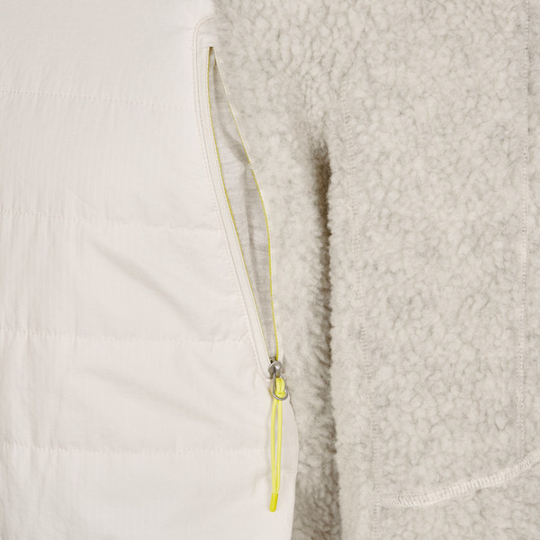 REALFLEECE SHERPA LS ZIP HOOD Herren - Fleecejacke