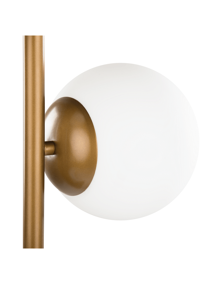 Beliani Stehleuchten WADI in Gold - (W) 35 x (H) 153 x (L) 35 cm günstig kaufen onesize