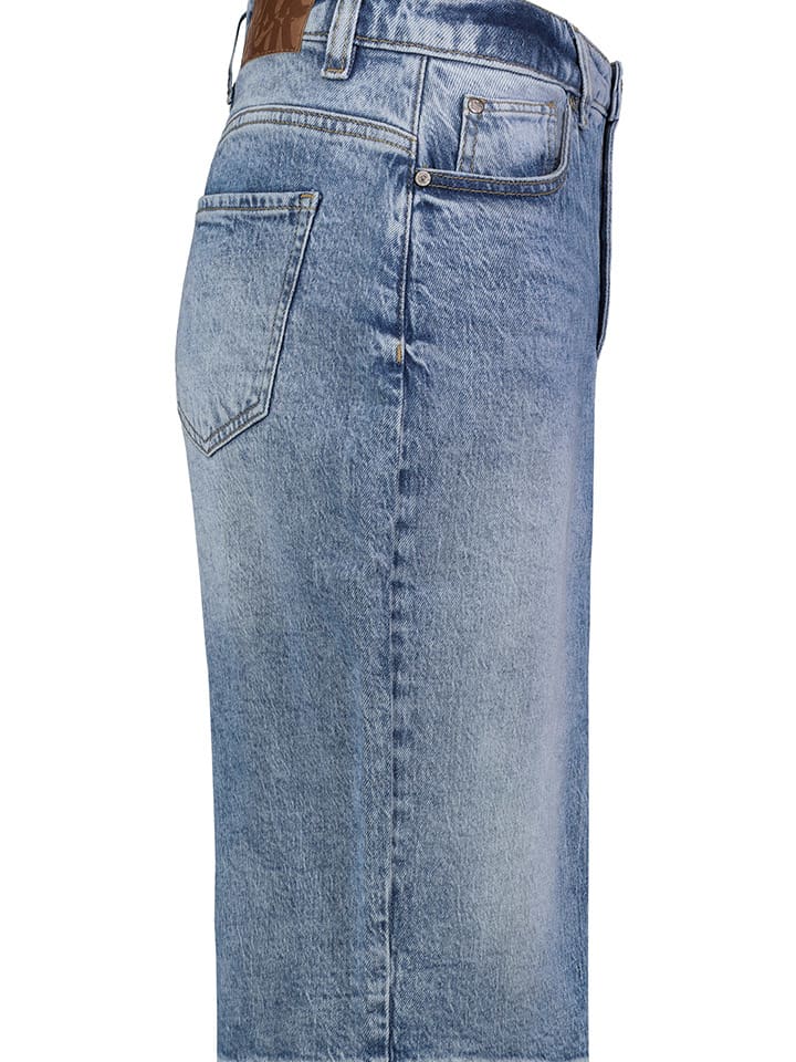 Sublevel Jeansrock in Hellblau günstig kaufen