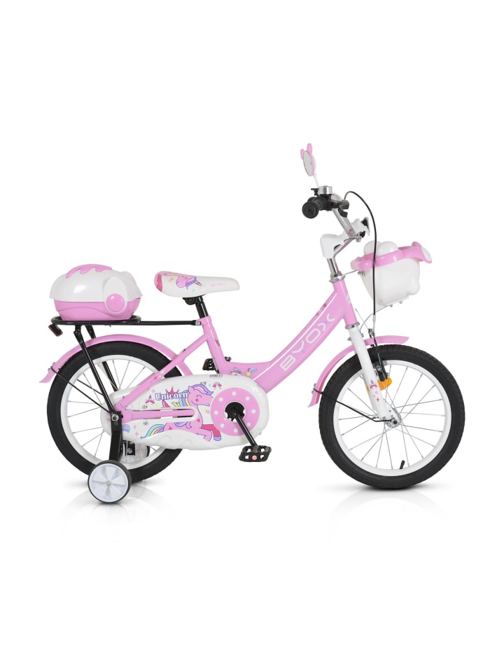 Byox Kinderfahrrad 16 Zoll 1602 in rosa günstig kaufen 16